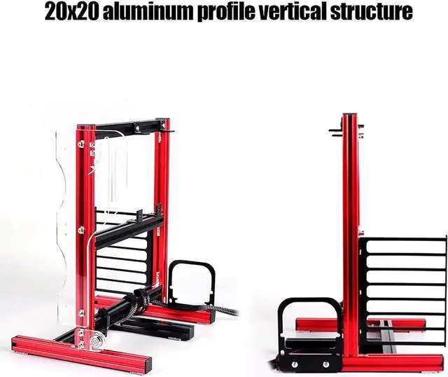 Alt view image 4 of 7 - DIY Computer Motherboard Case Rack, Motherboard Chassis Set, Creative Personality ATX/M-ATX/ITX Open Air Frame Chassis Bracket, Vertical Overclocking