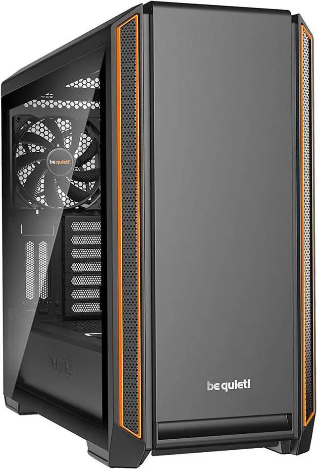 Alt view image 7 of 9 - be quiet! Silent Base 601 Window Orange - Midi Tower