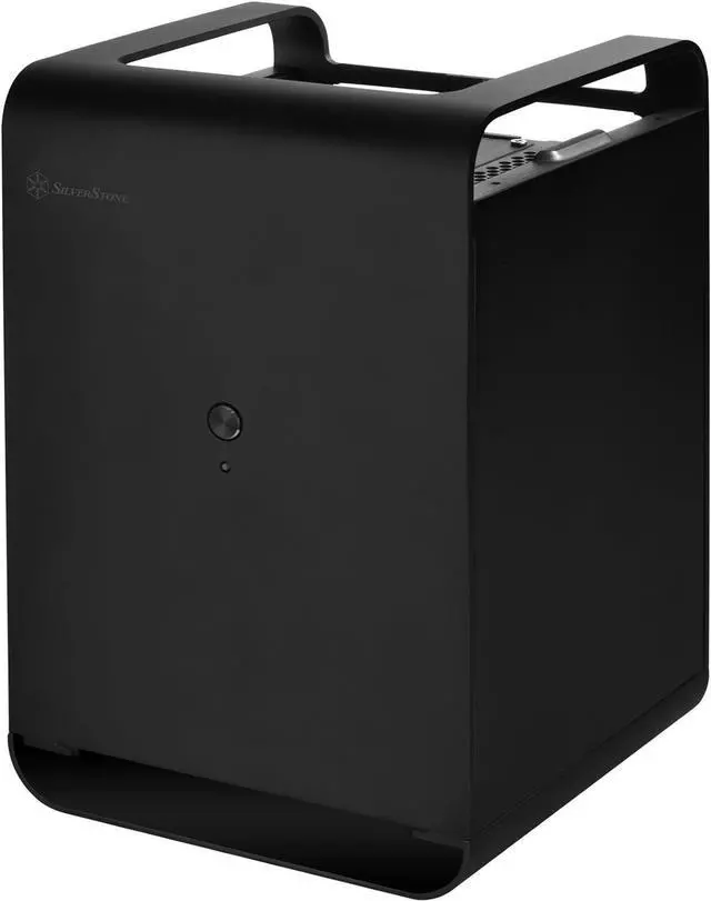 Main image of SilverStone SST-CS01B-HS - Case Storage Mini-ITX Computer Case with Hot Swap Tray, black