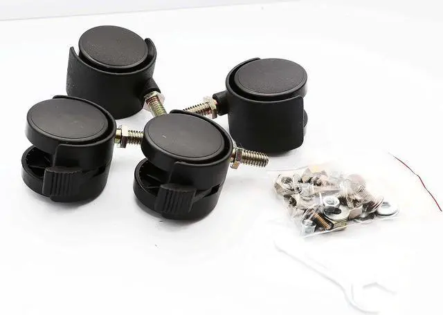 Alt view image 7 of 7 - IO Crest Mobile Desktop Tower Computer Metal Floor Stand Rolling Caster Wheels with Tall Support Walls and Adjustable Width from 5" to 13"