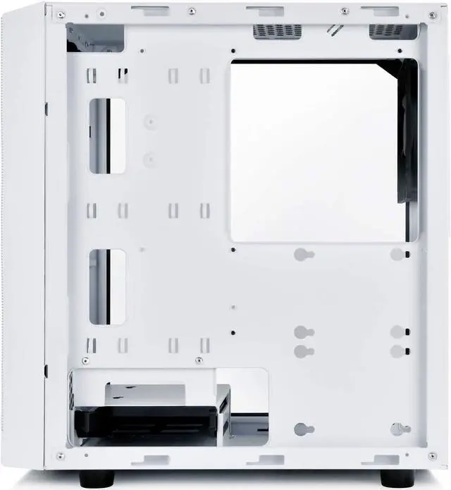 Alt view image 6 of 7 - Silverstone SST-PS15W-G (White + Tempered Glass Window) Micro-ATX, Mini-DTX, Mesh Front Panel, Steel Body, Tempered Glass Side Panel