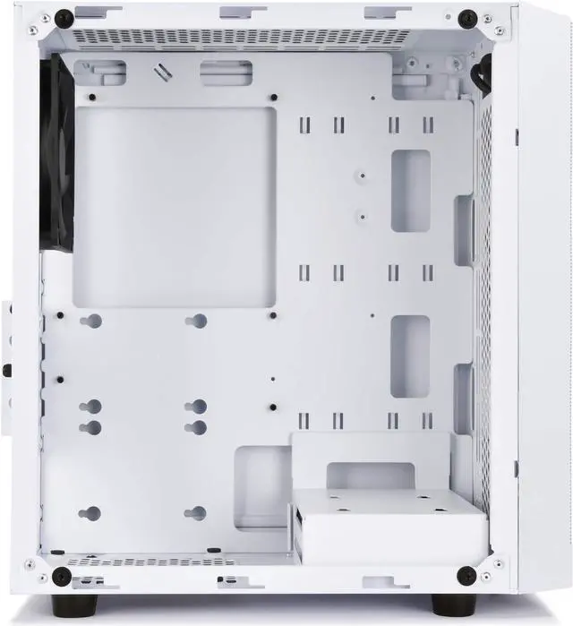 Alt view image 7 of 7 - Silverstone SST-PS15W-G (White + Tempered Glass Window) Micro-ATX, Mini-DTX, Mesh Front Panel, Steel Body, Tempered Glass Side Panel