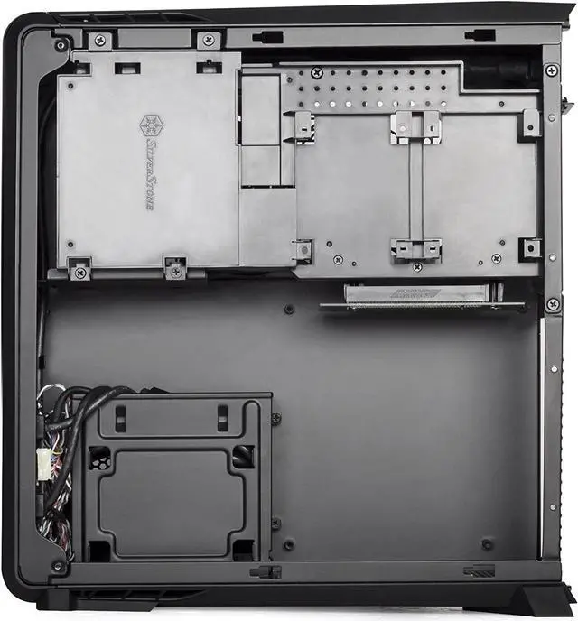 Alt view image 2 of 7 - Silverstone SST-RVZ01B - Raven Mini-ITX Gaming Computer Case, Black