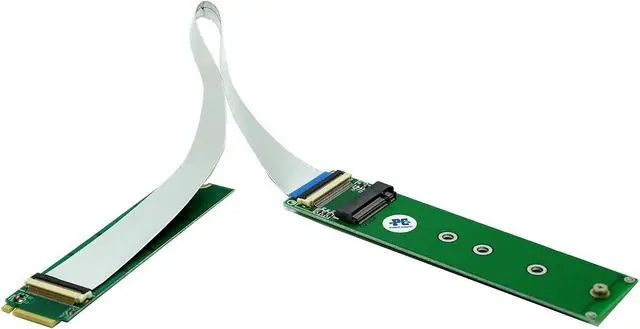 Alt view image 2 of 7 - M.2 NVME PCIe 4.0 50cms and PCIe 3.0 20cms Extension Cable