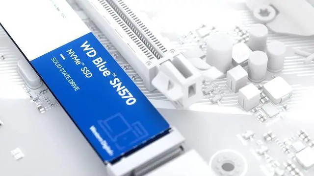 Alt view image 9 of 11 - Western Digital Blue SN570 NVMe M.2 2280 2TB PCI-Express 3.0 x4 TLC Internal Solid State Drive (SSD) WDS200T3B0C