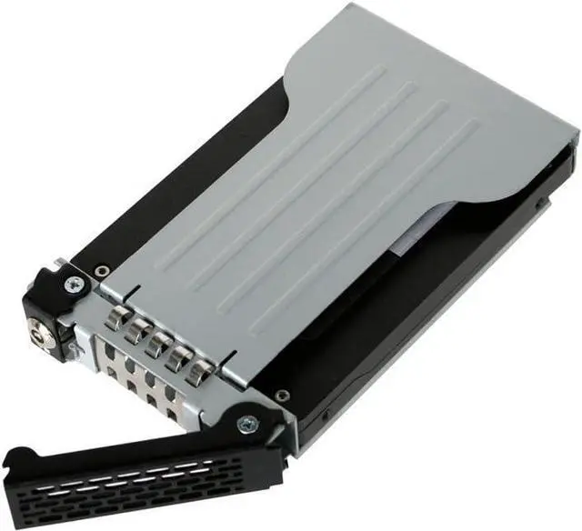 Alt view image 3 of 5 - ICY DOCK ToughArmor MB991 MB994 Series Drive Tray with Metal Lock | EZ-Slide Mini Tray MB994TK-B