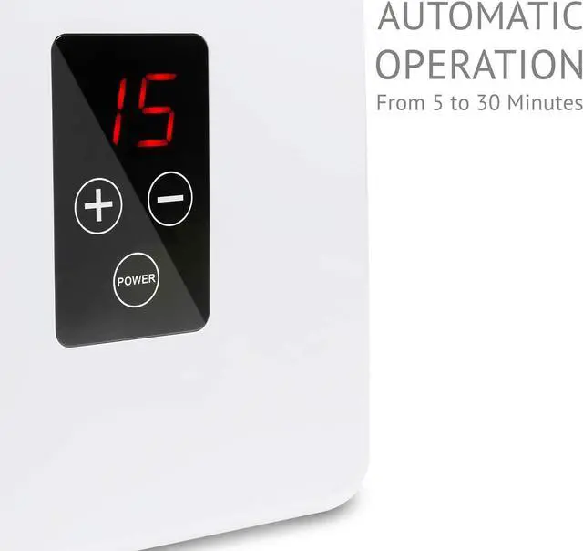 Alt view image 6 of 7 - Ivation Portable Ozone Generator 600mg/h  Multipurpose Air Sterilizing & Freshening System w/2 Silicone Tubes, 2 Diffuser Stones & Timer; Purifies Air, Water, Food, Toothbrush