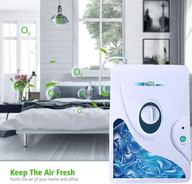 Alt view image 6 of 6 - Ozone Generator Air Purifier Ozone Output 600mg/h