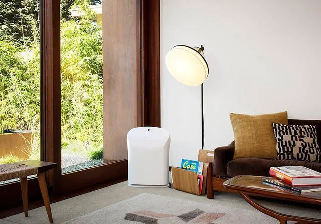 Alt view image 5 of 7 - Rabbit Air, BioGS 2.0 Air Purifiers for Home Large Room, Ultra Quiet HEPA Air Purifier, Activated Carbon Filter Air Purifier for Mold, Dust, Smoke & Pet Allergies - Odor Eliminator - (SPA-550A White)