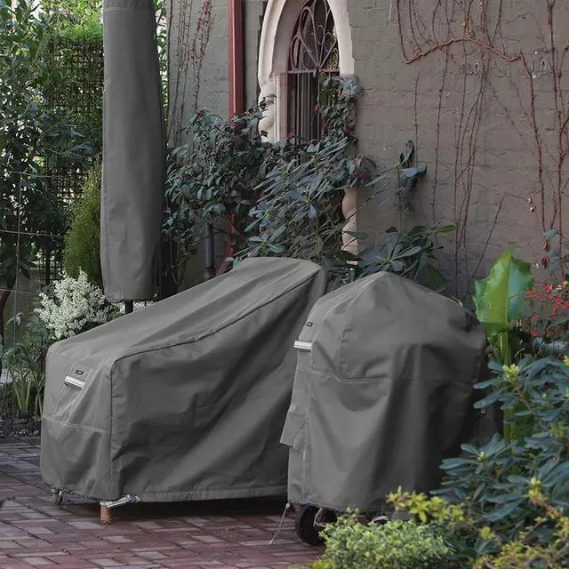 Alt view image 6 of 7 - Ravenna Water-Resistant 48 Inch BBQ Grill Cover for Weber Performer Grill Cover Grill Cover for Outdoor Grill BBQ Cover
