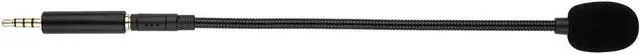 Alt view image 7 of 7 - Smays 3.5mm Microphone aux mic for Headphone Jack, Detachable Plug-in Microfono for Laptop PC Phone Conference