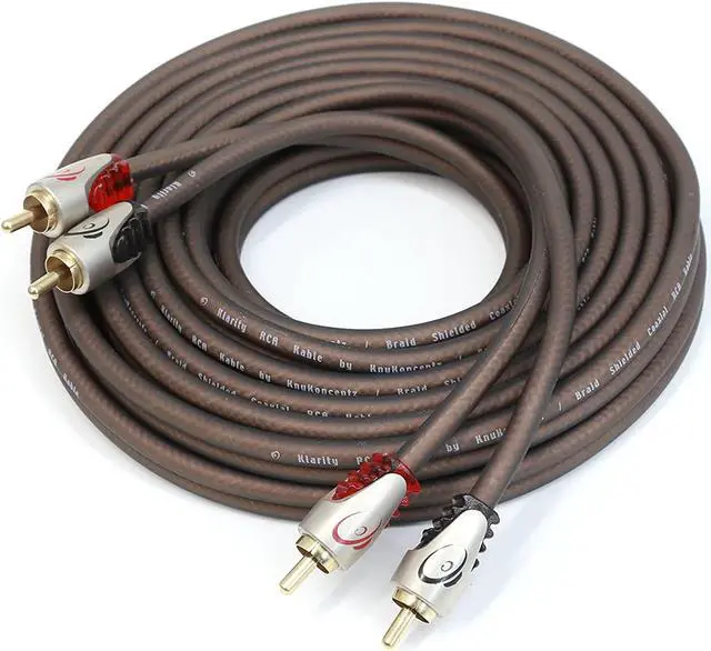 Alt view image 2 of 2 - Kolossus 4 Gauge OFC Amplifier Installation Kit - Red
