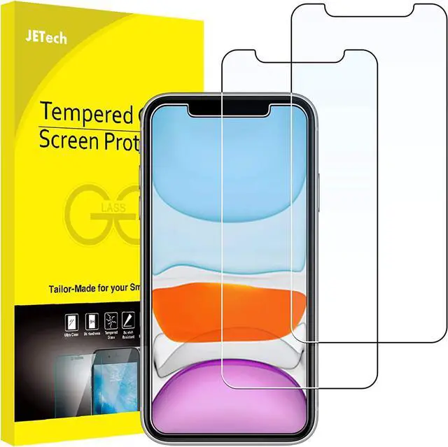 Main image of Screen Protector for iPhone 11 and iPhone XR 6.1-Inch Tempered Glass Film 2-Pack