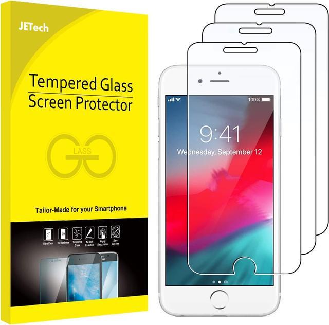 Main image of JETech 3-Pack Screen Protector for iPhone 8 Plus, iPhone 7 Plus, iPhone 6s Plus and iPhone 6 Plus, Tempered Glass Film, 5.5-Inch