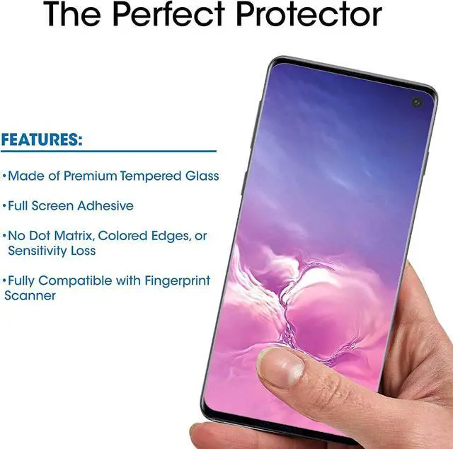 Fingerprint Scanner Amfilm Screen Protector S10 Plus AmFilm Ultra