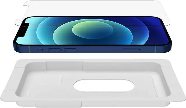 Alt view image 9 of 9 - Belkin ScreenForce Screen Protector for iPhone 12 / iPhone 12 Pro OVA021zz