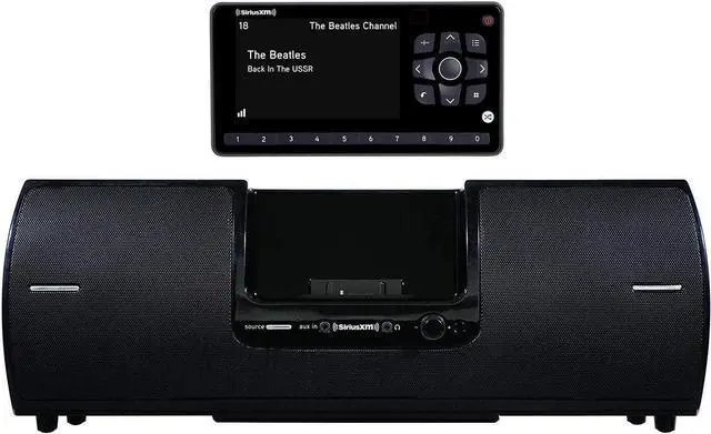 Main image of SXSD2 Portable Speaker Dock Audio System & SiriusXM SXEZR1V1 Onyx EZR Satellite Radio with Vehicle Kit with Get 3 Free Months Service with Subscription (Bundle)