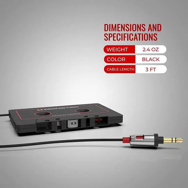 Alt view image 5 of 7 - iCarPlay Cassette Adapter 800 for iPod and iPhone