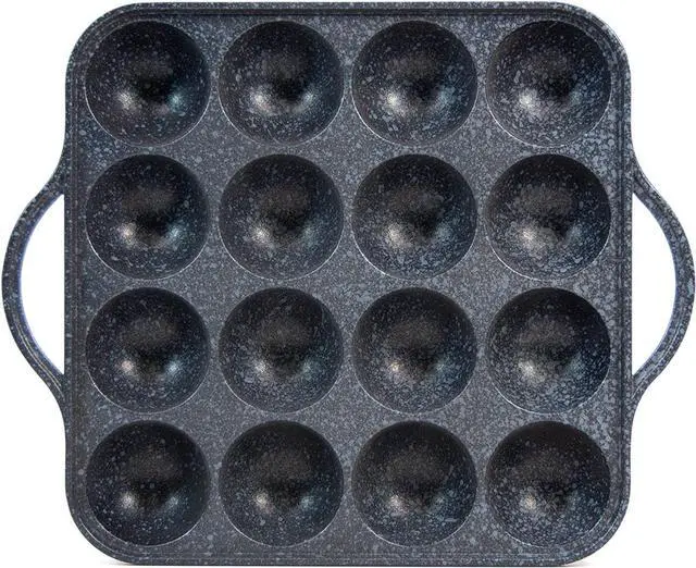 Main image of TAKOYAKI Nonstick Grill Pan/Cooking Plate, Made in Korea