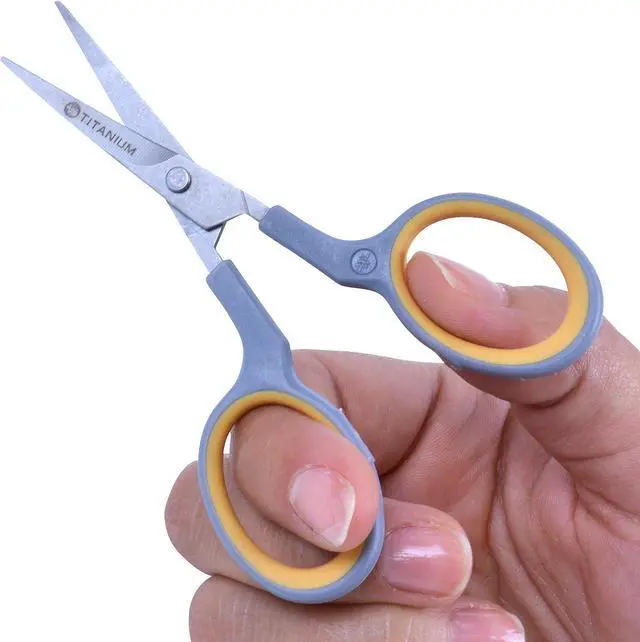 Alt view image 4 of 5 - Westcott 4" Sewing Titanium-Bonded Embroidery Scissors, Curved (13865)