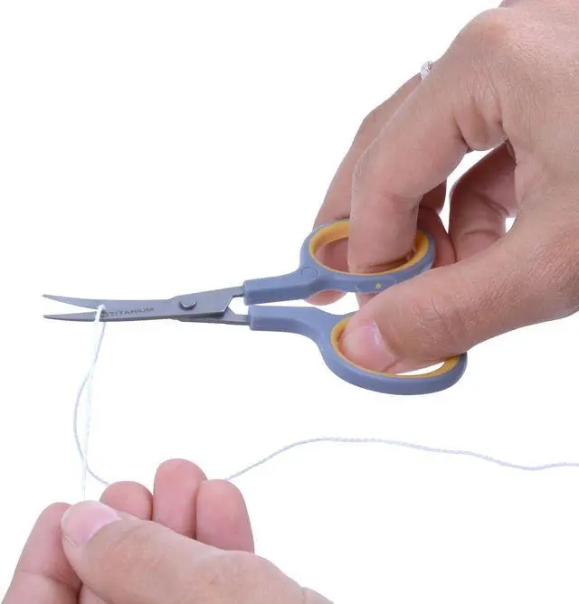 Alt view image 5 of 5 - Westcott 4" Sewing Titanium-Bonded Embroidery Scissors, Curved (13865)