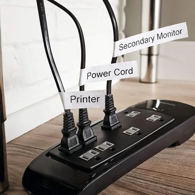 Alt view image 5 of 7 - Label Maker, LabelManager 280 Rechargeable Portable Label Maker, Easy-to-Use, One-Touch Smart Keys, QWERTY Keyboard, PC and Mac Connectivity, For Home & Office Organization