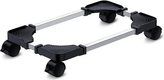 Main image of Computer Tower Stand - Adjustable PC Stand for Most Desktop Towers - Elevate and Organize Your Desktop - Mobile CPU PC Holder Cart Riser Printer