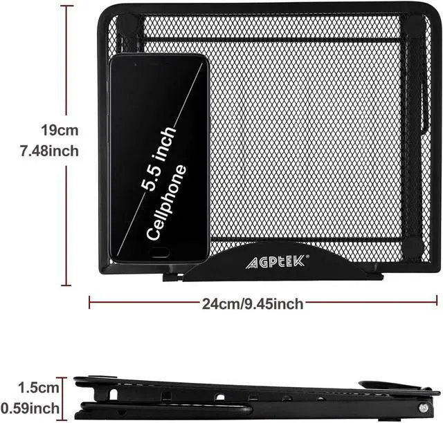 Alt view image 5 of 7 - AGPTEK Light Box Pad Stand,Multifunction 7 Angle Points Skidding Prevented Tracing Holder Huion Laptop LED Light Table A4 LB4 L4S and Most tracing Ligh Box pad