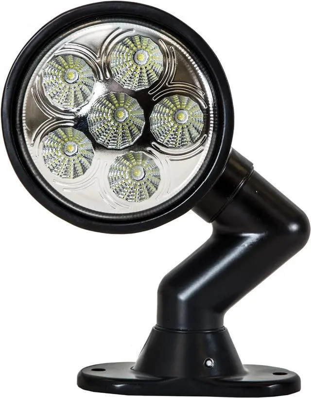 Alt view image 2 of 5 - 1492126 Articulating 5 Inch Wide Wound LED Spot Light, 1350 Lumens, w/ 36in. Mount