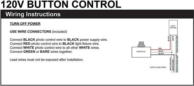 Alt view image 5 of 7 - SPC-688 Dusk-to-Dawn Button Sensor for Outdoor Fixtures and Lamp Posts Auto Photocell Control, 120V, UL Listed, Black (Pack of 4)