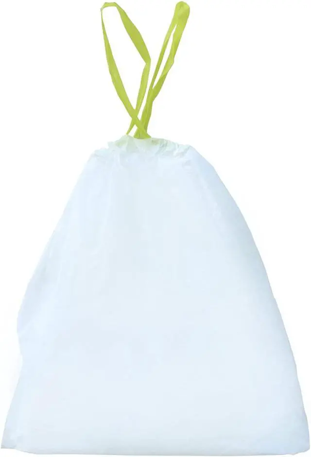 Alt view image 4 of 4 - NINESTARS NSTB-13-30 Extra Strong White Trash Bag w/Drawstring Closure, 13 Gal. / 49 L., 30 count