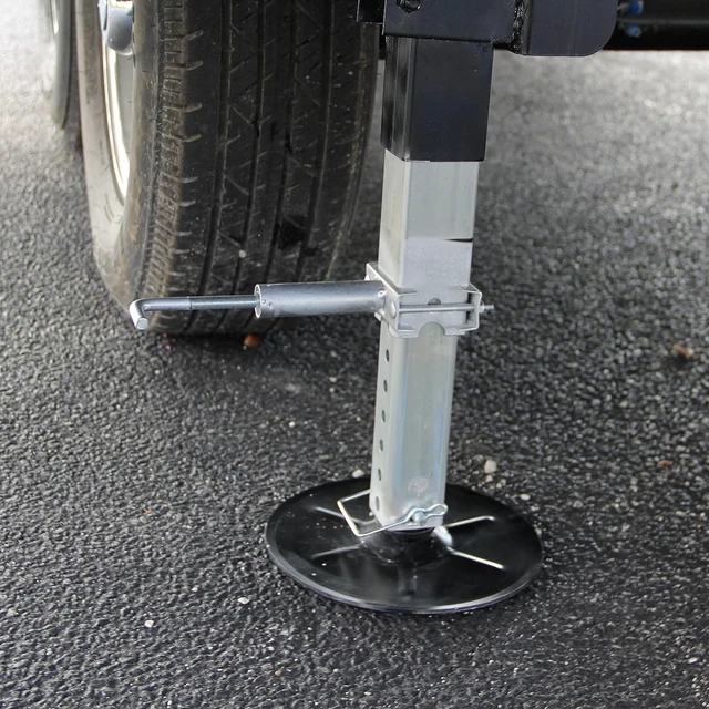 Alt view image 5 of 7 - Fifth Wheel Landing Gear Quick Release Pull Pin 308287, Silver
