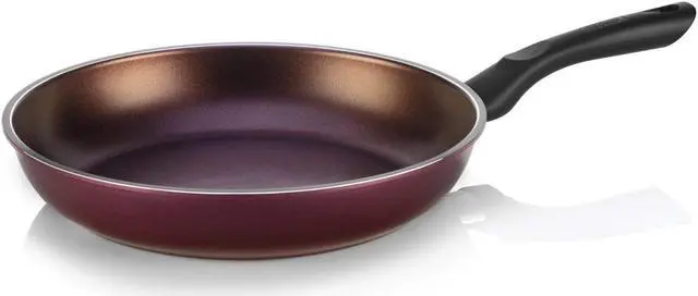 Alt view image 2 of 6 - TeChef - Color Pan 12" Frying Pan, Coated with New Safe Teflon Select - Color Collection/Non-Stick Coating (PFOA Free) / (Aubergine Purple)