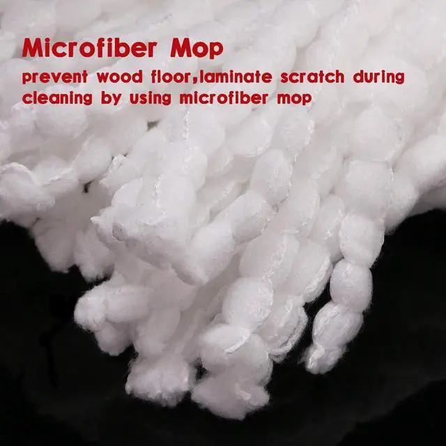 Alt view image 3 of 7 - Mop Heads Replacement for O-Ceda Easy Wrin Spin Mop, Microfiber Spin Mop Refills, Easy Cleaning Mop Head Replacement (8)