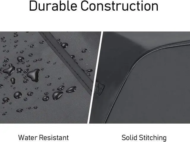 Alt view image 4 of 5 - Grill Cover 32 Inch Heavy Duty Waterproof BBQ Cover 2 Burners Gas Grill Cover for Weber Char-Broil Brinkmann 32 W x 26 D x 42 H