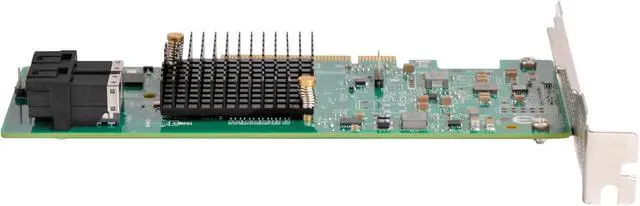 Alt view image 4 of 7 - SilverStone Technology Server-Grade Host Bus Adapter 9311-8i Expansion Card with Dual Mini-SAS HD SFF-8643 connectors ECS05