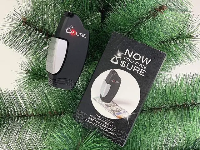 Alt view image 2 of 7 - Portable Counterfeit Bill Detector - Pocket Size Fake Money Detector Perfect for Small Businesses and Restaurants  Gives Reliable Protection Against Fraud