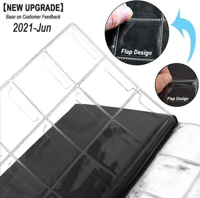 Alt view image 2 of 7 - 150 Pockets Coin Album, Penny Collecting Book, Souvenir Coins Collection Holder, Ideal for Pressed Pennies Passport, Hobby Coin Collector, Money Specie Display Storage Case (Black)