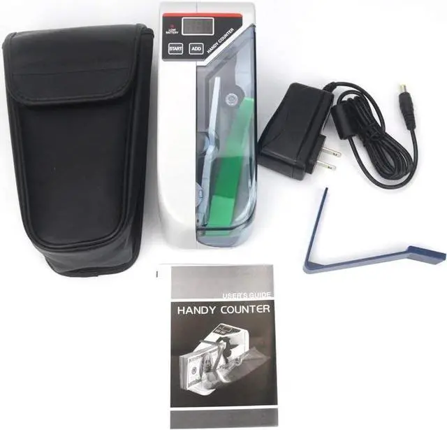 Alt view image 5 of 7 - Money Counter Cosdio Portable Money Counter Mini Bill Cash Counting Machine Handy Suitable for Multi-Currency Handy Banknote Counter