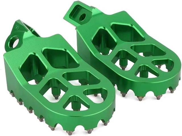 Alt view image 4 of 7 - Dirt Bike Foot Pegs for KX65 00-23 KX85 01-23 KLX 140 KLX140 08-23