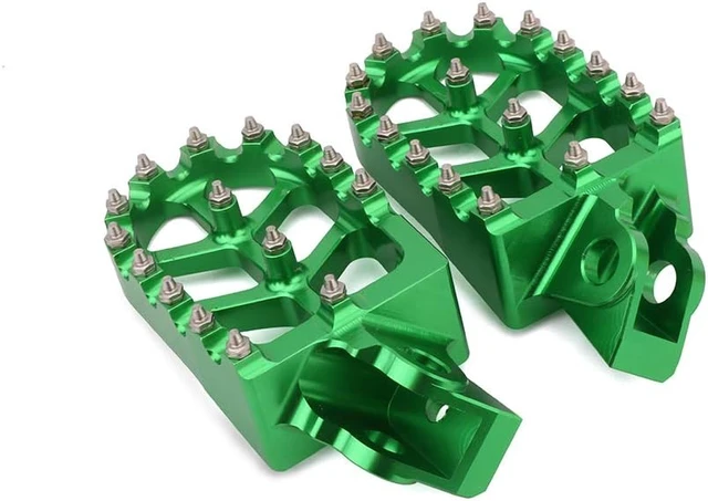Alt view image 5 of 7 - Dirt Bike Foot Pegs for KX65 00-23 KX85 01-23 KLX 140 KLX140 08-23