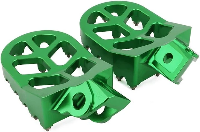 Alt view image 2 of 7 - Dirt Bike Foot Pegs for KX65 00-23 KX85 01-23 KLX 140 KLX140 08-23