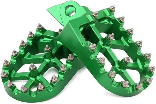 Alt view image 6 of 7 - Dirt Bike Foot Pegs for KX65 00-23 KX85 01-23 KLX 140 KLX140 08-23