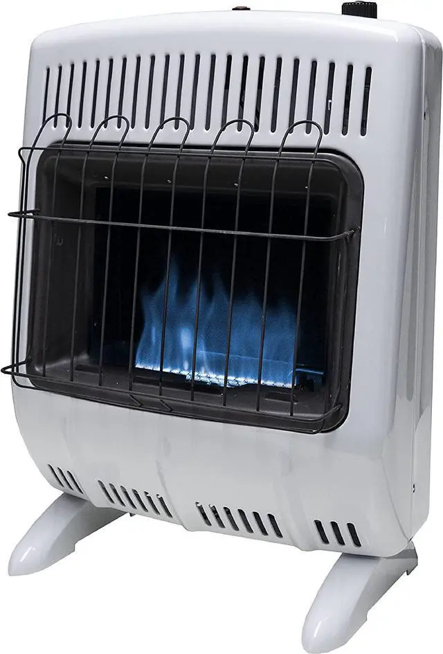 Main image of Mr. Heater Vent Free 20,000 British Thermal Unit Radiant Propane Heater with Thermostat and Automatic Low Oxygen Shut Off for Indoor Use, White