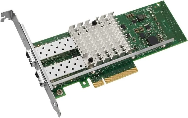 Main image of Intel X520 Server Adapter- DA2 Dual Port 10G SFP+ CU DA PCIE, E10G42BTDABLK (Port 10G SFP+ CU DA PCIE Bulk OEM)