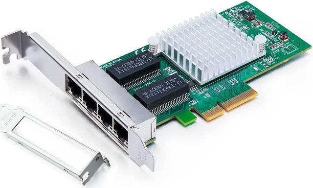 1.25G Gigabit Network Card (NIC) with Intel I350-AM4 Controller