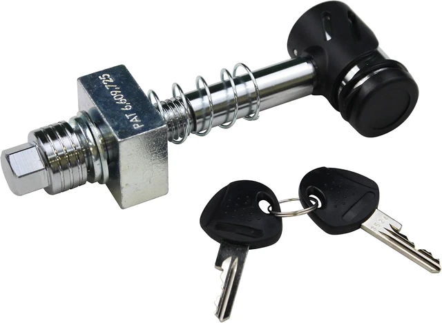 Alt view image 3 of 5 - (SHP2040-XL) Keyless Press-on Locking Silent Hitch Pin for 2.5in Hitches