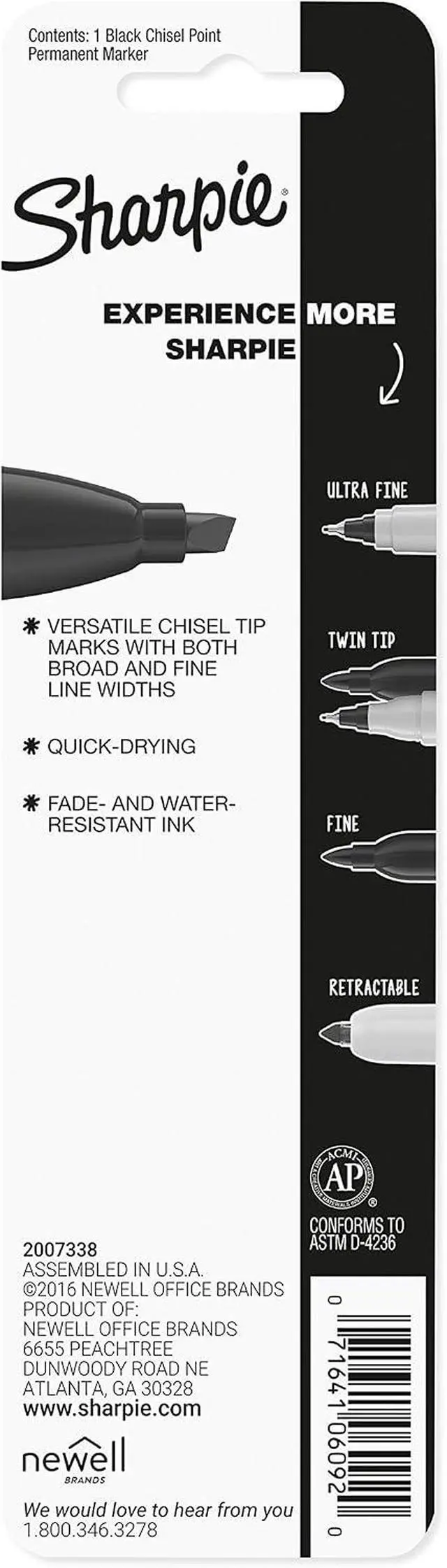 Alt view image 6 of 6 - Sharpie Permanent Markers (1841298)