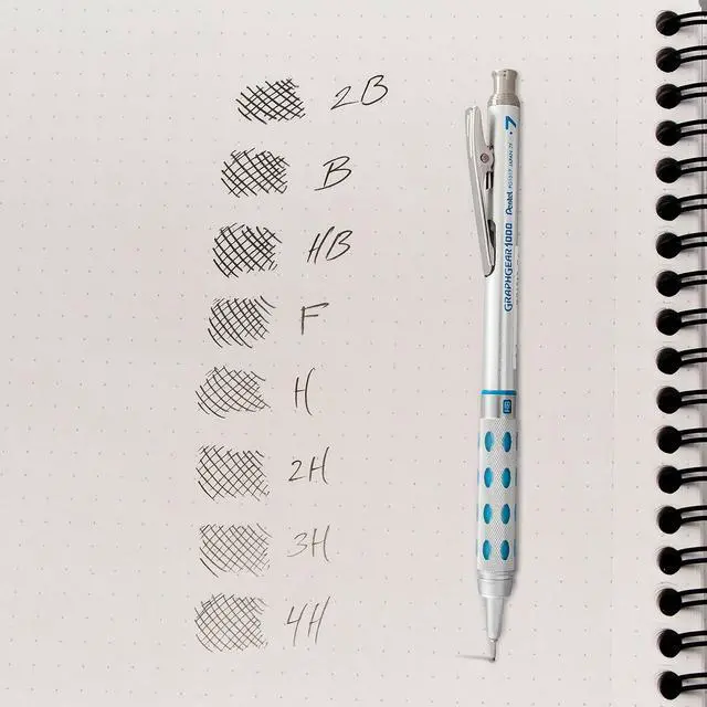 Alt view image 3 of 4 - Pentel C27BPHB3K6 Super Hi-Polymer Lead Refills, 0.7mm, HB, Black, 30 per Tube (Pack of 3 Tubes)