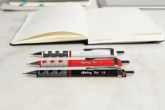 Main image of rOtring Tikky Mechanical Pencil, 1.0 mm, Black